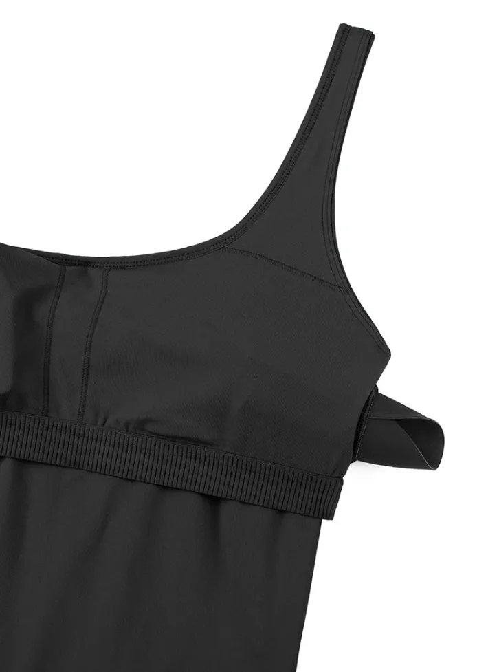 Best Sale CRZ YOGA Butterluxe Scoop Neck Rompers 6'' - Shorts Bodysuits