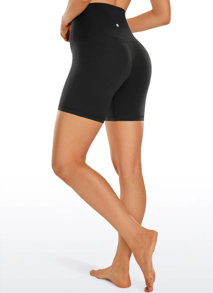 New CRZ YOGA Butterluxe Shorts 6''- Super High Waist
