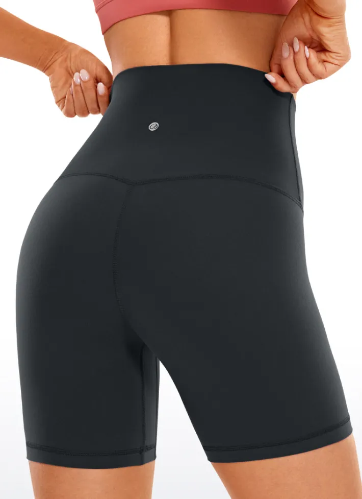 New CRZ YOGA Butterluxe Shorts 6''- Super High Waist