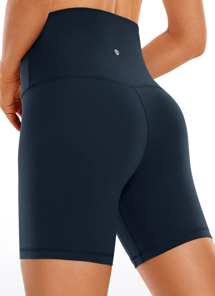 New CRZ YOGA Butterluxe Shorts 6''- Super High Waist