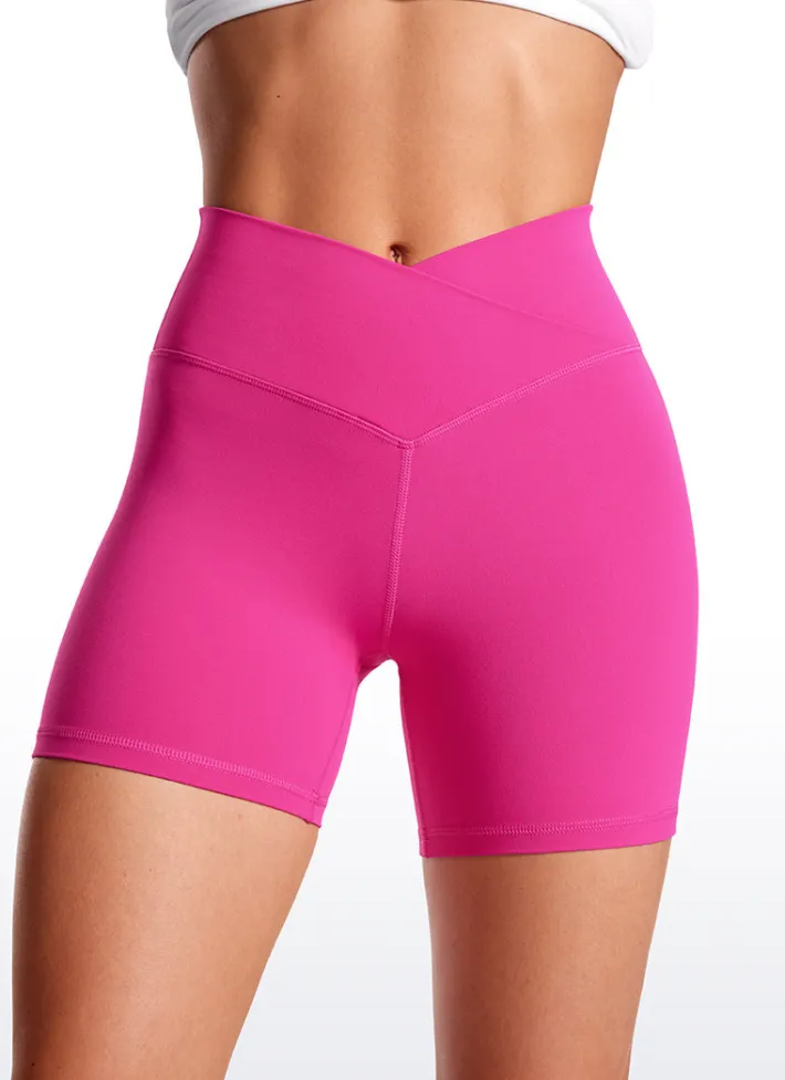 Best CRZ YOGA Butterluxe Shorts 5"- V Cross Waist