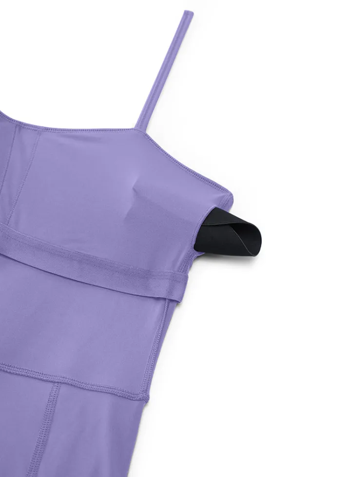 Cheap CRZ YOGA Butterluxe Spaghetti Strap Athletic Casual Short Dresses