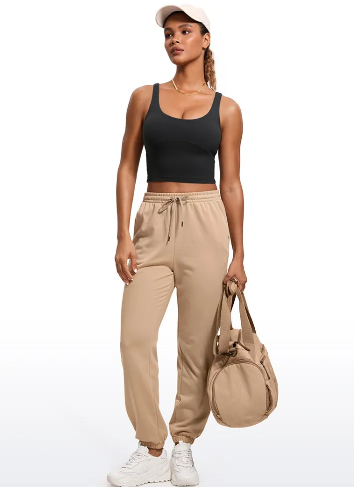Fashion CRZ YOGA Butterluxe U Back Longline Built-in Bra Tanks
