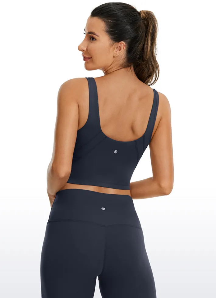 Best CRZ YOGA Butterluxe U-back Built-in Bra Tanks