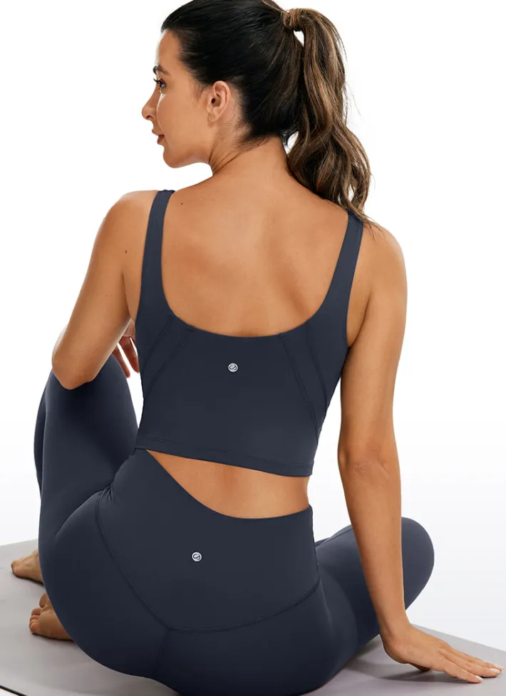 Best CRZ YOGA Butterluxe U-back Built-in Bra Tanks