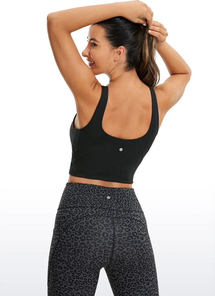 Best CRZ YOGA Butterluxe U-back Built-in Bra Tanks