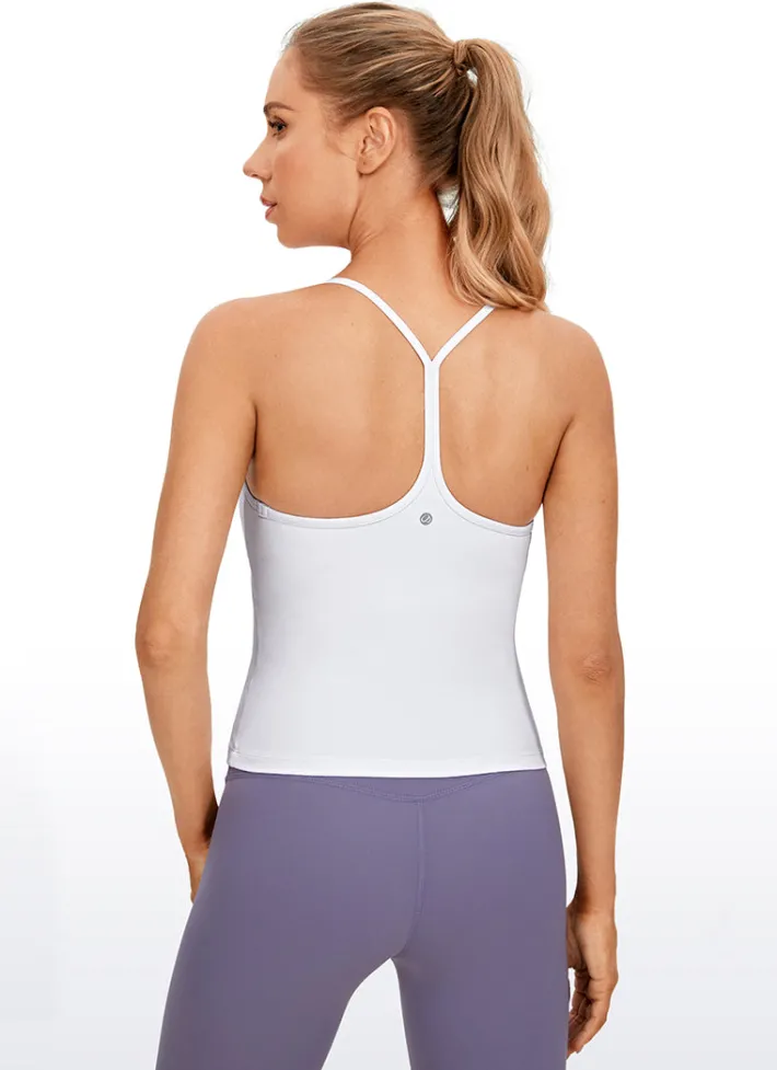 Store CRZ YOGA Butterluxe Waist Length Built-in Bra Tank Y Back