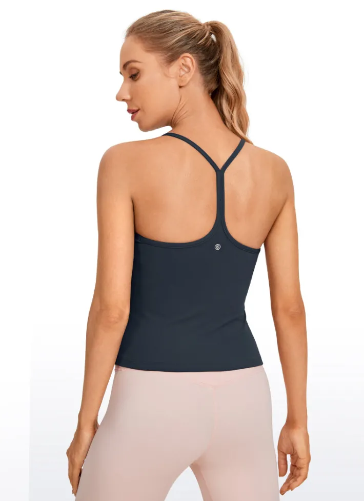 Store CRZ YOGA Butterluxe Waist Length Built-in Bra Tank Y Back