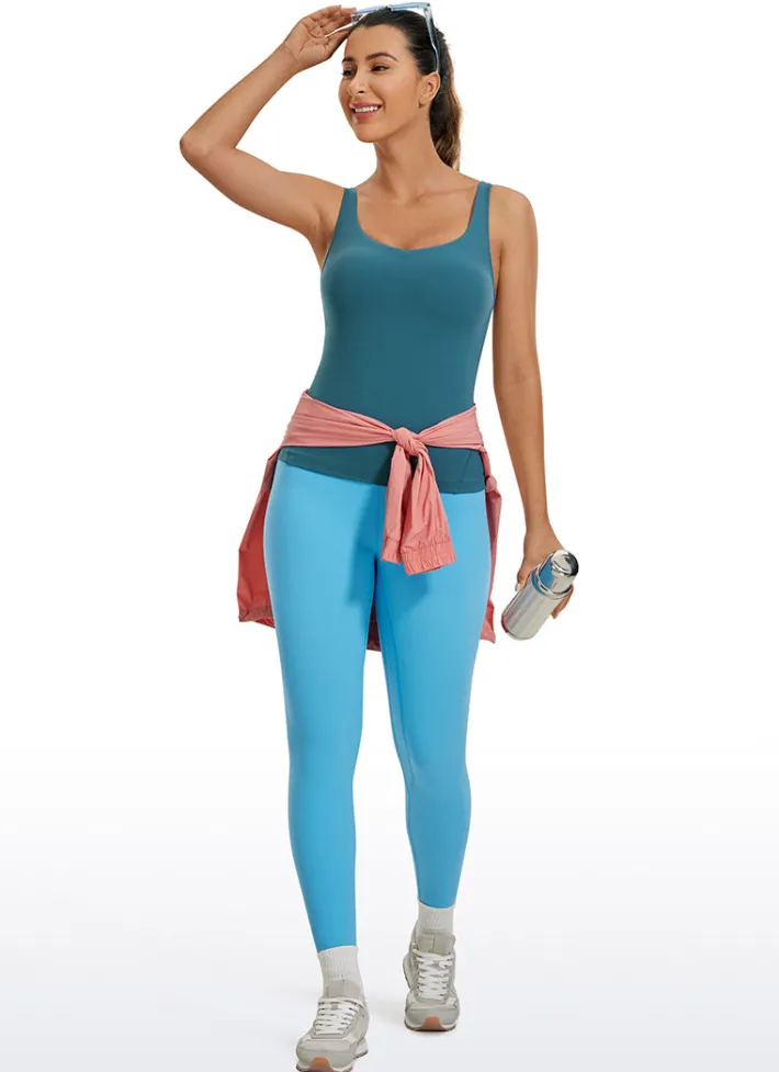 Best CRZ YOGA Butterluxe Waist-Length Built-in Bra Tank V Neck