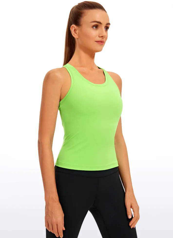 Fashion CRZ YOGA Butterluxe Waist-Length Crewneck Tank Racerback