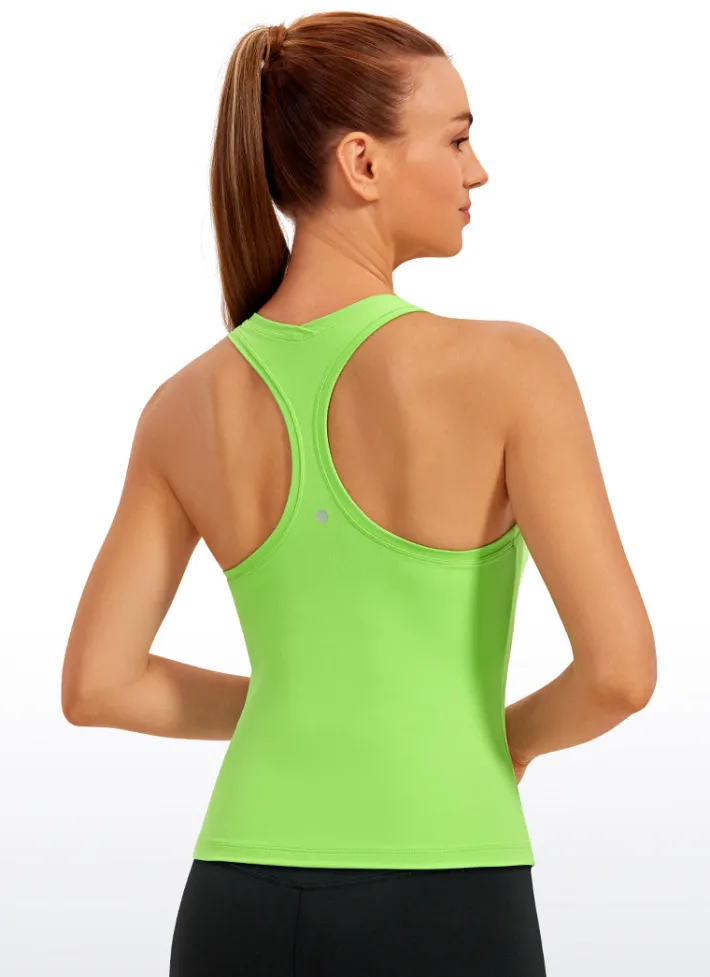 Fashion CRZ YOGA Butterluxe Waist-Length Crewneck Tank Racerback
