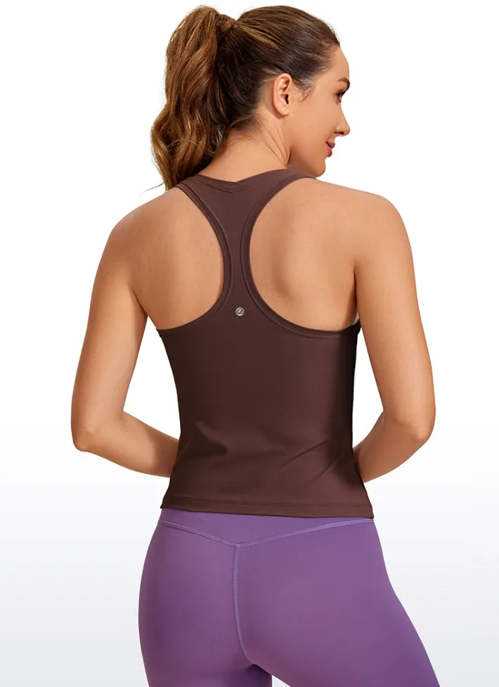 Fashion CRZ YOGA Butterluxe Waist-Length Crewneck Tank Racerback