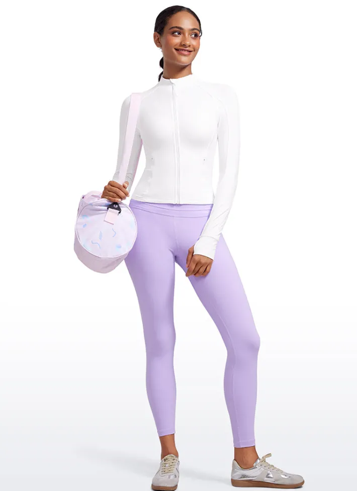 Clearance CRZ YOGA Butterluxe Waist-Length Full Zip Jackets