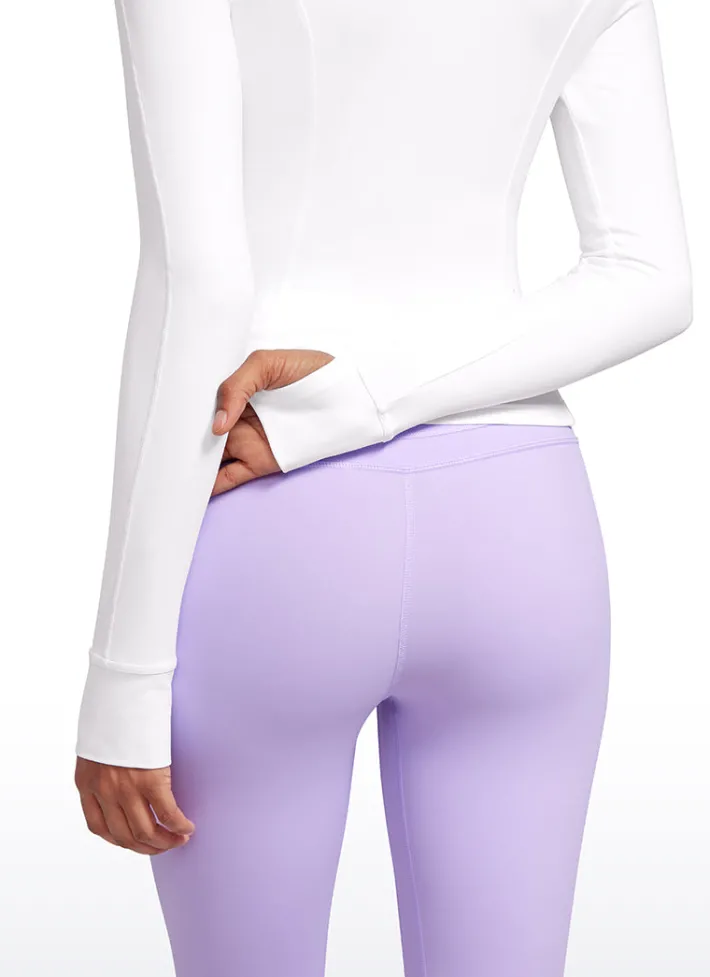 Clearance CRZ YOGA Butterluxe Waist-Length Full Zip Jackets