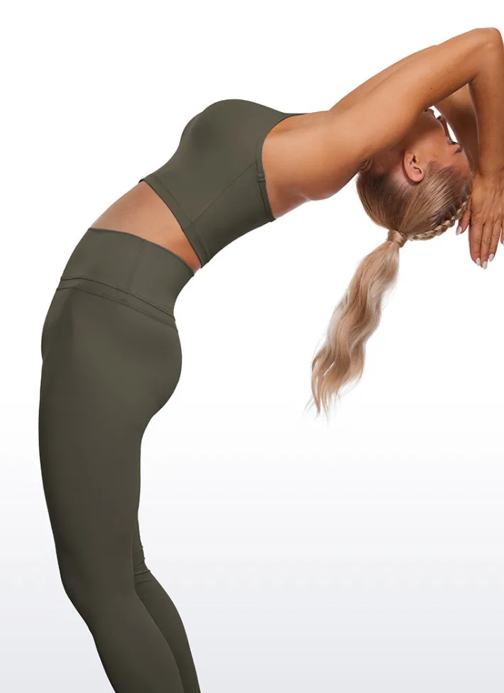Clearance CRZ YOGA Butterluxe Y Back Built-in Bra Tanks
