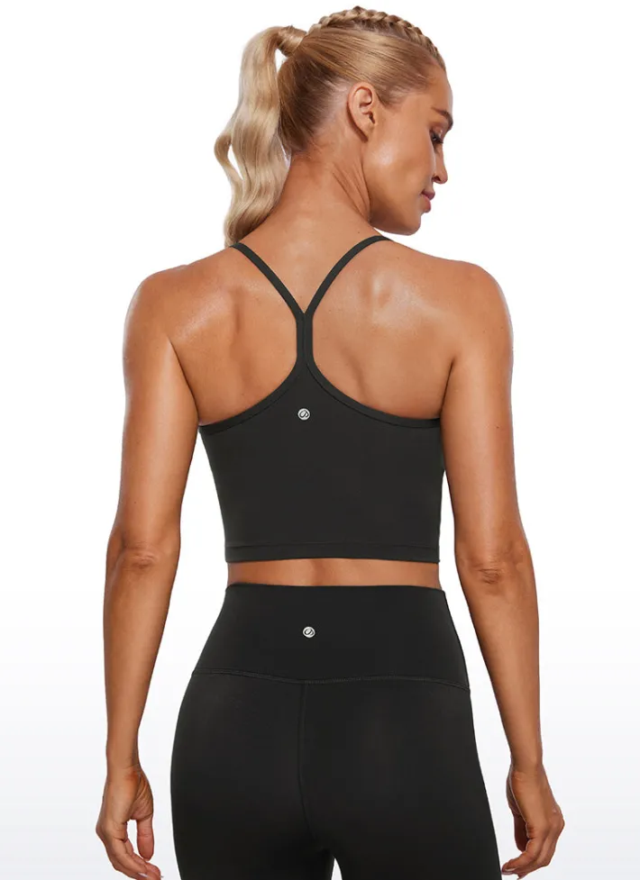 Clearance CRZ YOGA Butterluxe Y Back Built-in Bra Tanks
