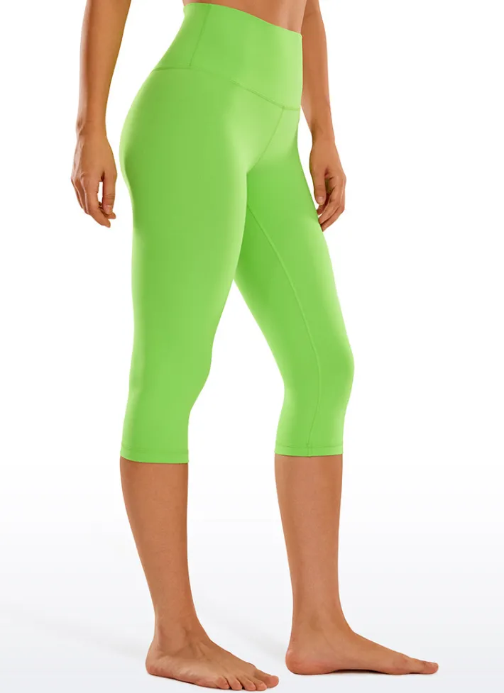 Hot CRZ YOGA Butterluxe Yoga Leggings 17'' Green Glow