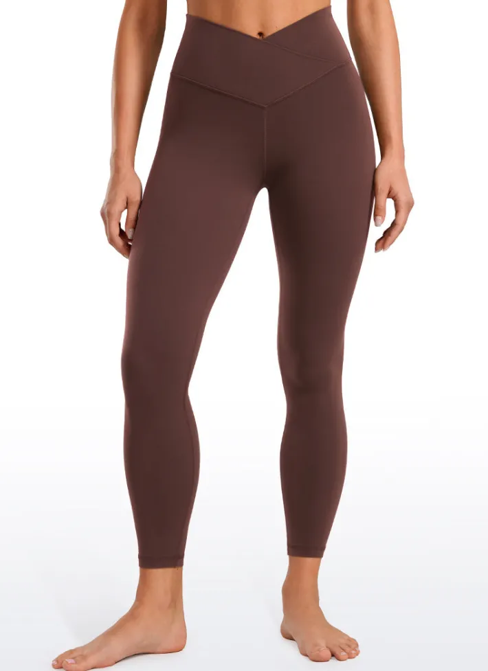 Sale CRZ YOGA Butterluxe Yoga Leggings 25''- V Cross Waist