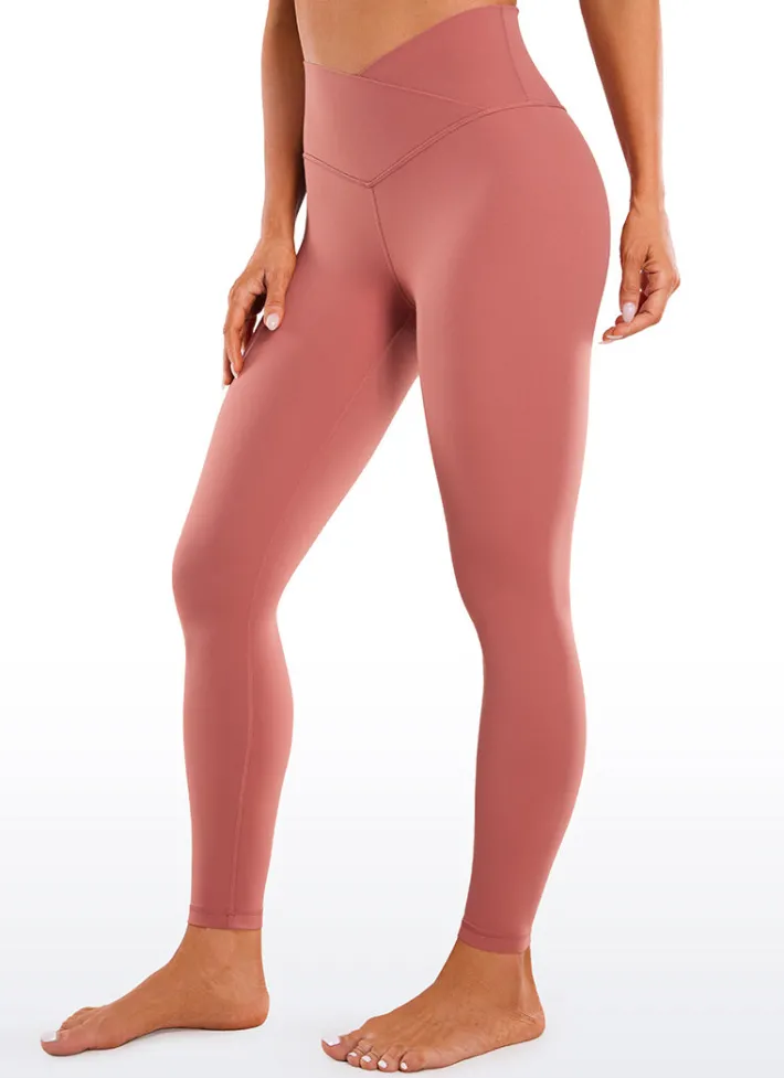 Store CRZ YOGA Butterluxe Yoga Leggings 28''- V Cross Waist