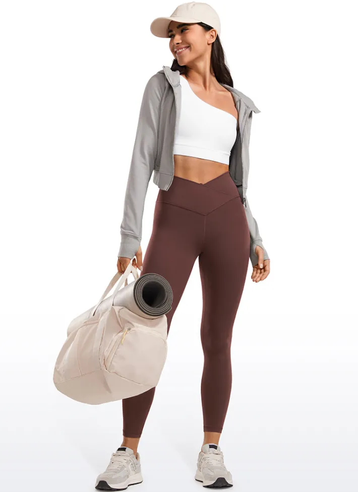 Sale CRZ YOGA Butterluxe Yoga Leggings 25''- V Cross Waist