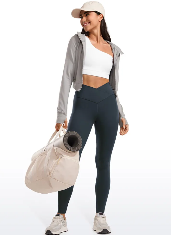 Store CRZ YOGA Butterluxe Yoga Leggings 28''- V Cross Waist