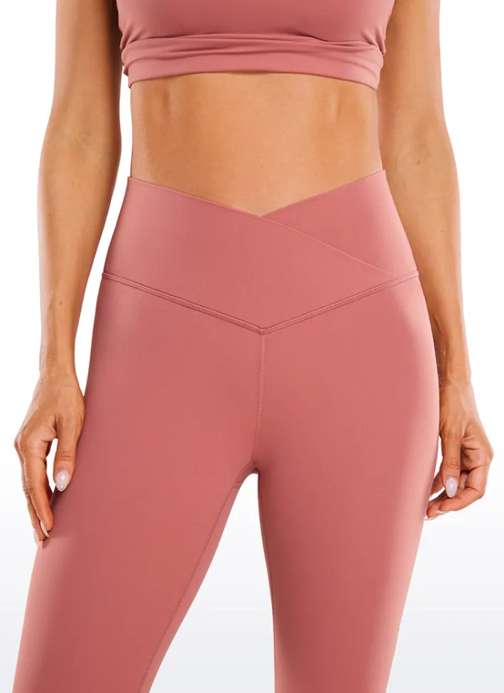 Store CRZ YOGA Butterluxe Yoga Leggings 28''- V Cross Waist