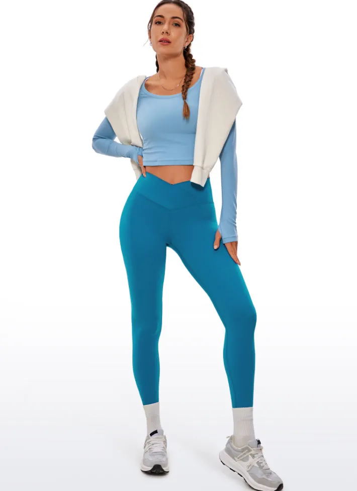 Sale CRZ YOGA Butterluxe Yoga Leggings 25''- V Cross Waist