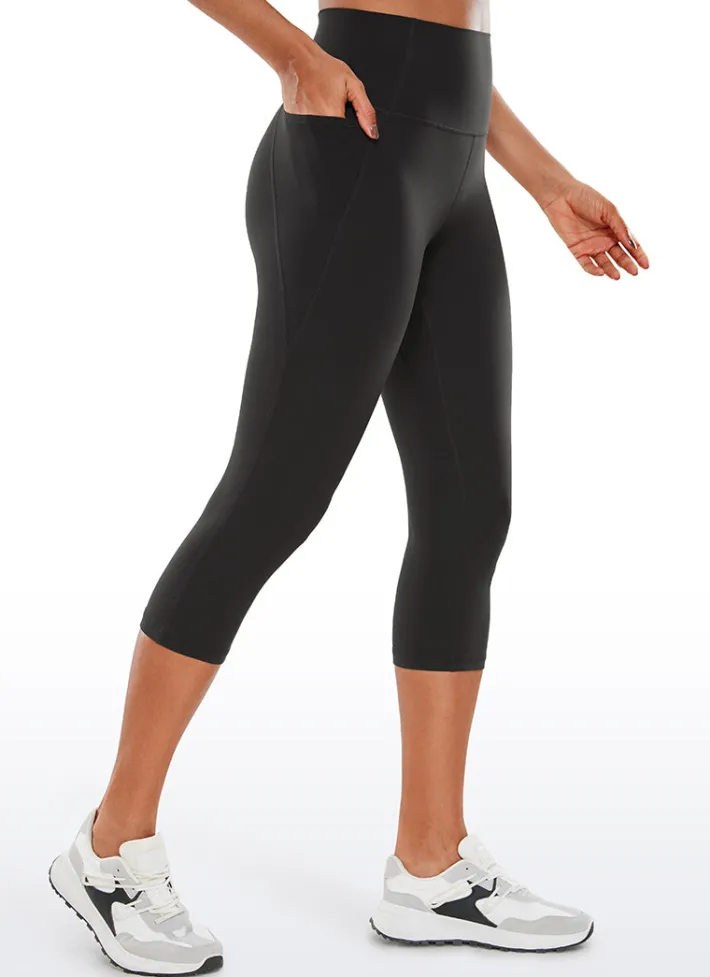 Hot CRZ YOGA Butterluxe Yoga Pockets Capris Leggings 19''