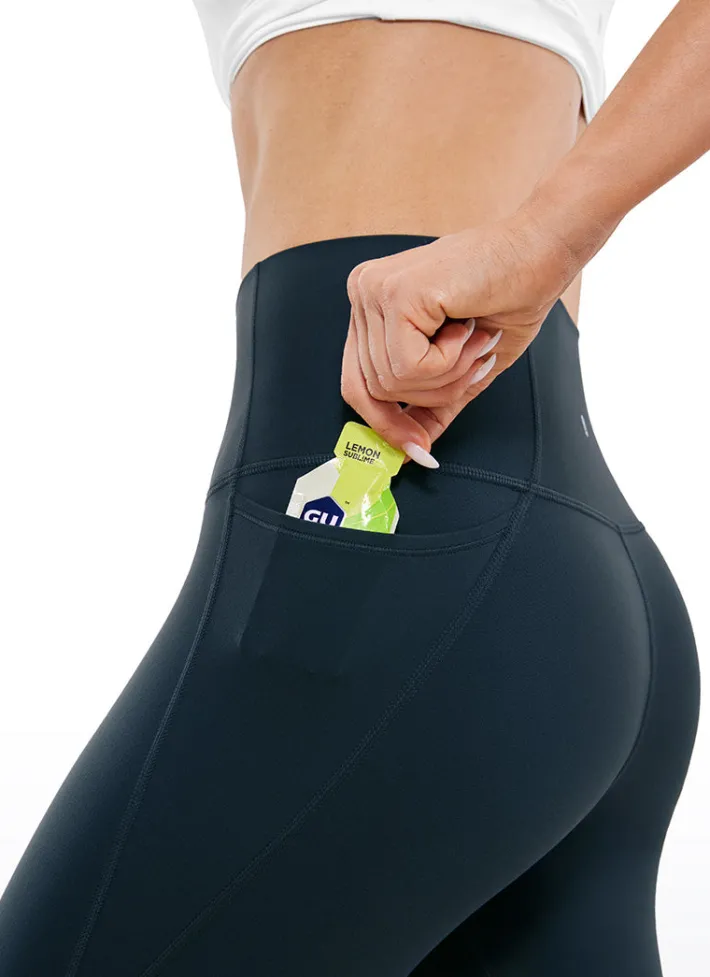 New CRZ YOGA Butterluxe Yoga Pockets Capris Leggings 17''