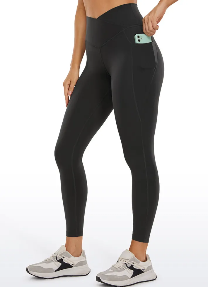 Sale CRZ YOGA Butterluxe Yoga Pockets Leggings 25''- V Cross Waist