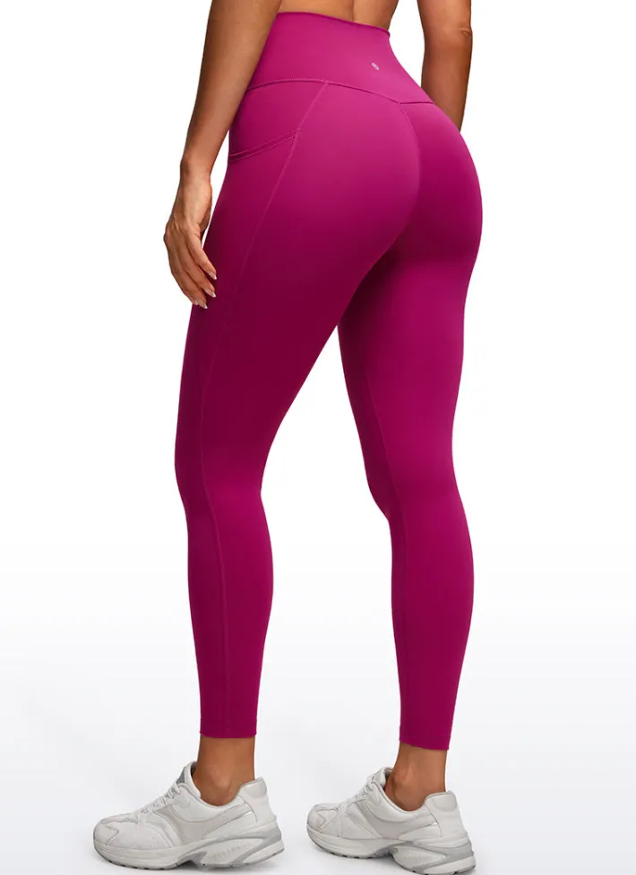 Flash Sale CRZ YOGA Butterluxe Yoga Pockets Leggings 25''- V Cross Waist