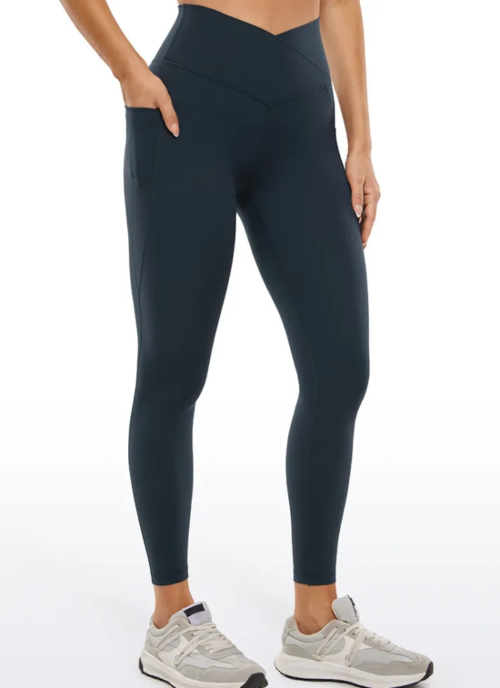 Sale CRZ YOGA Butterluxe Yoga Pockets Leggings 25''- V Cross Waist