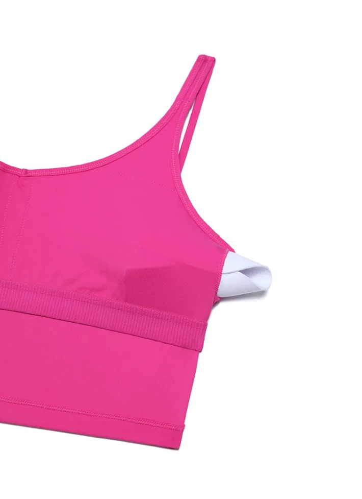Store CRZ YOGA Butterluxe-Light V Neck Longline Sports Bra