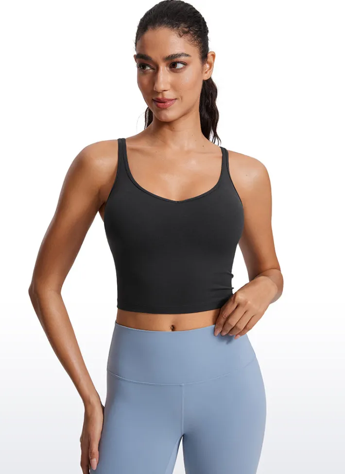 Store CRZ YOGA Butterluxe-Light V Neck Longline Sports Bra