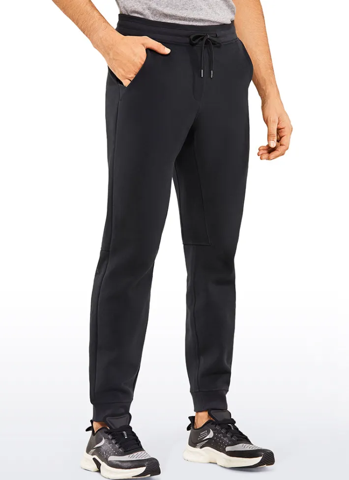 Store CRZ YOGA Cotton Fleece Lined Joggers 29''