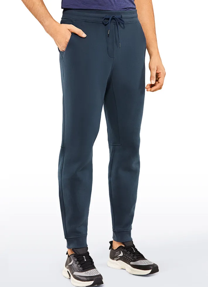 Store CRZ YOGA Cotton Fleece Lined Joggers 29''