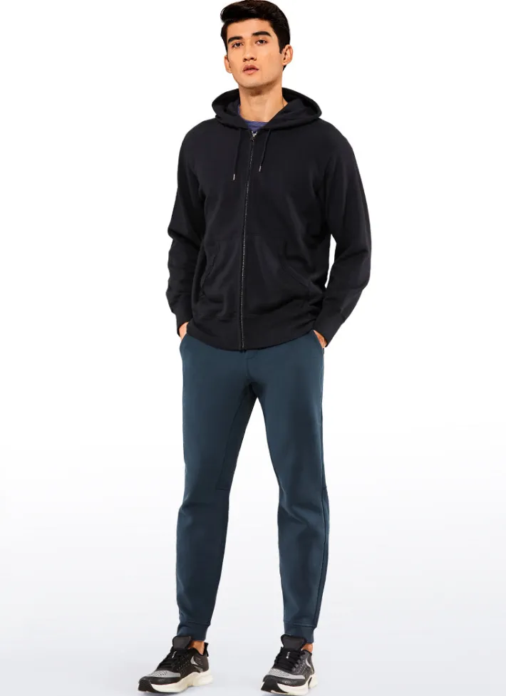 Store CRZ YOGA Cotton Fleece Lined Joggers 29''