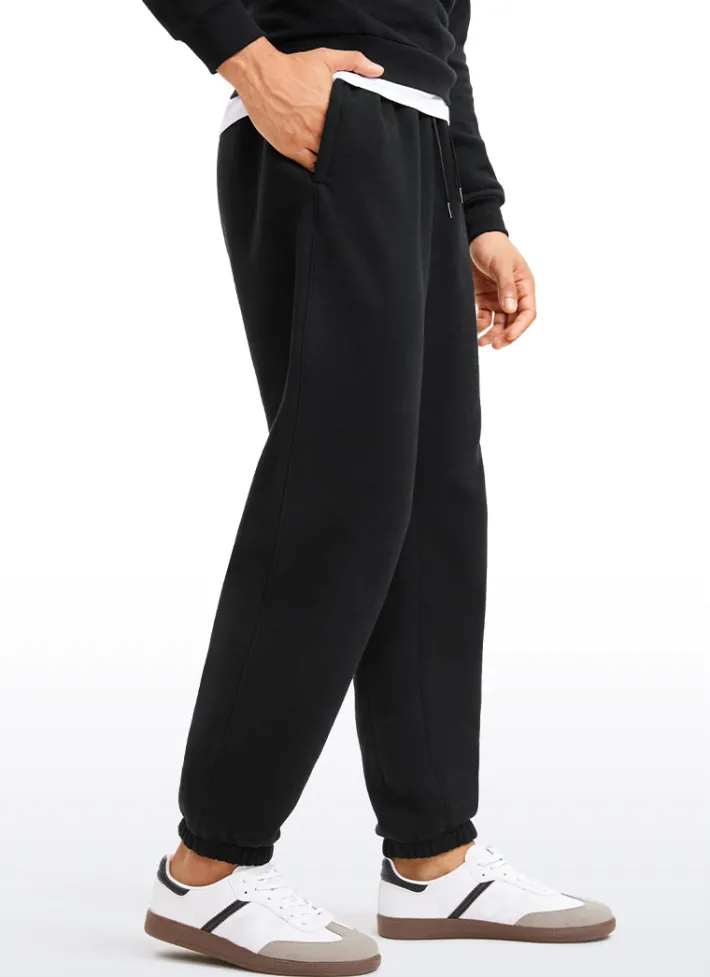Store CRZ YOGA Cotton Fleece Sweatpants with Pockets 32''