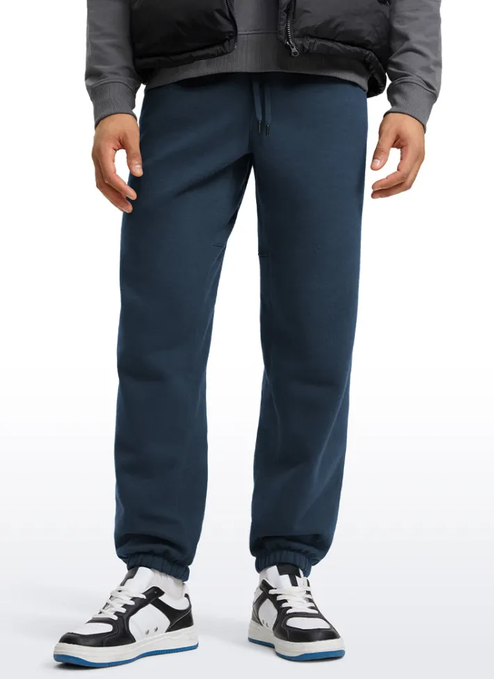 Store CRZ YOGA Cotton Fleece Sweatpants with Pockets 32''