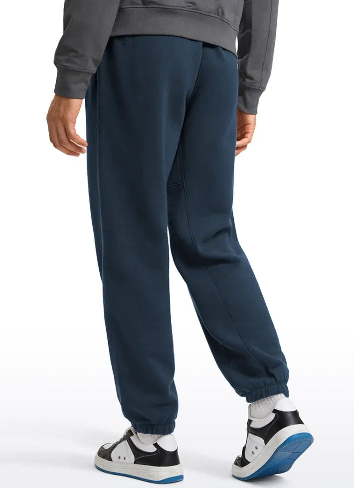 Store CRZ YOGA Cotton Fleece Sweatpants with Pockets 32''
