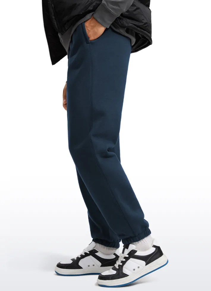 Store CRZ YOGA Cotton Fleece Sweatpants with Pockets 32''