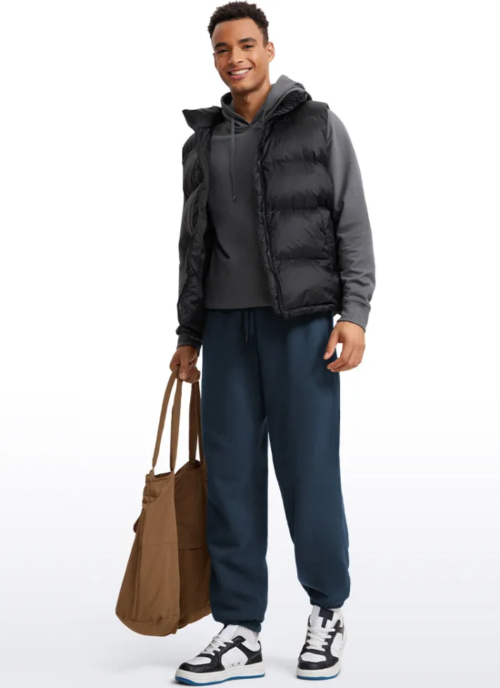 Store CRZ YOGA Cotton Fleece Sweatpants with Pockets 32''