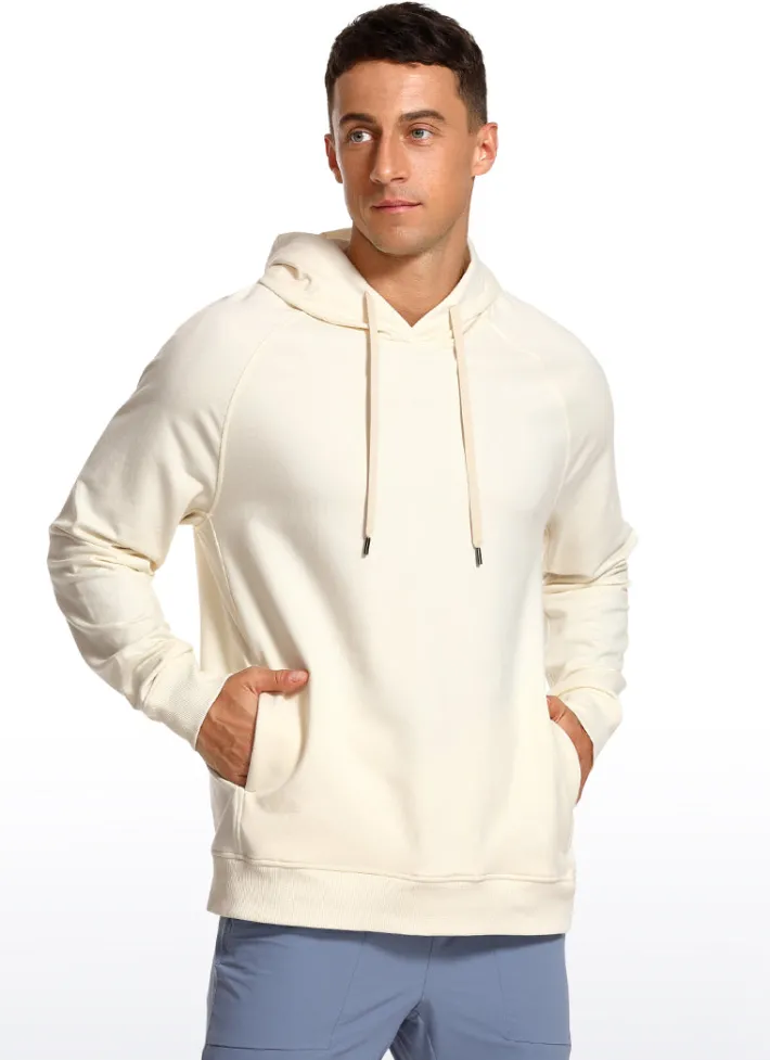 New CRZ YOGA Cotton Loose Fit Long Sleeve Hoodies