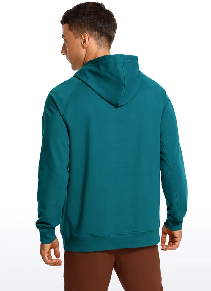 Fashion CRZ YOGA Cotton Loose Fit Long Sleeve Hoodies