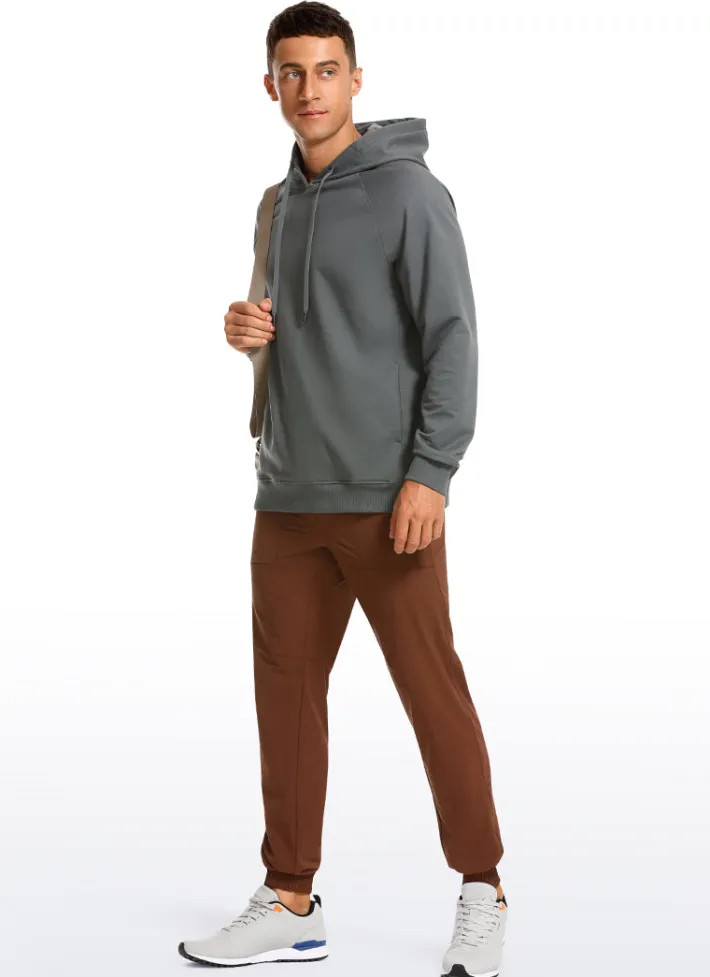 New CRZ YOGA Cotton Loose Fit Long Sleeve Hoodies