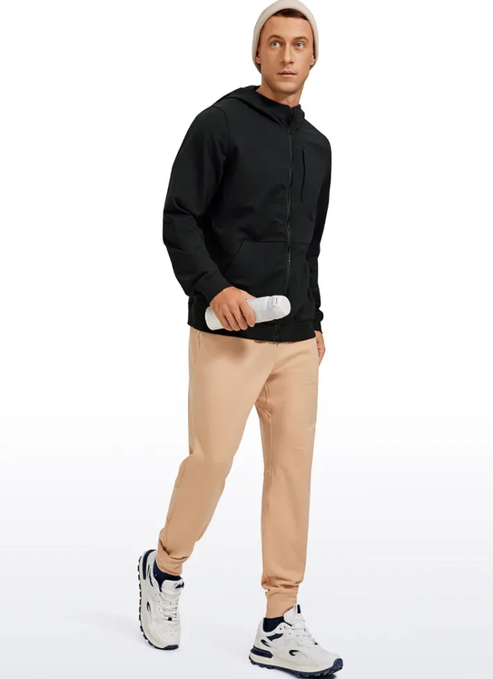 Best Sale CRZ YOGA Cotton Terry Zip-up Jackets with Pockets