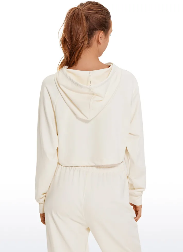 Best Sale CRZ YOGA Down the Street Cropped Hoodies