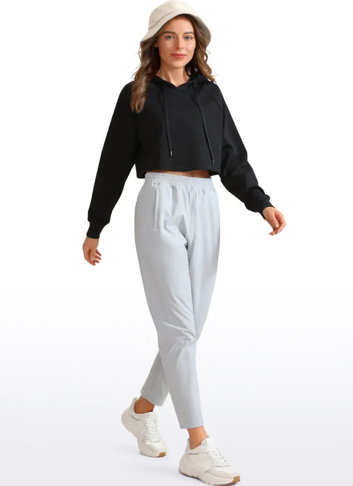 Best Sale CRZ YOGA Down the Street Cropped Hoodies