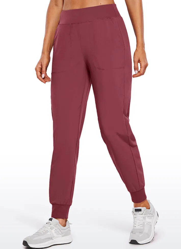 Store CRZ YOGA Feathery Fit High Rise Joggers with Pockets 27.5''