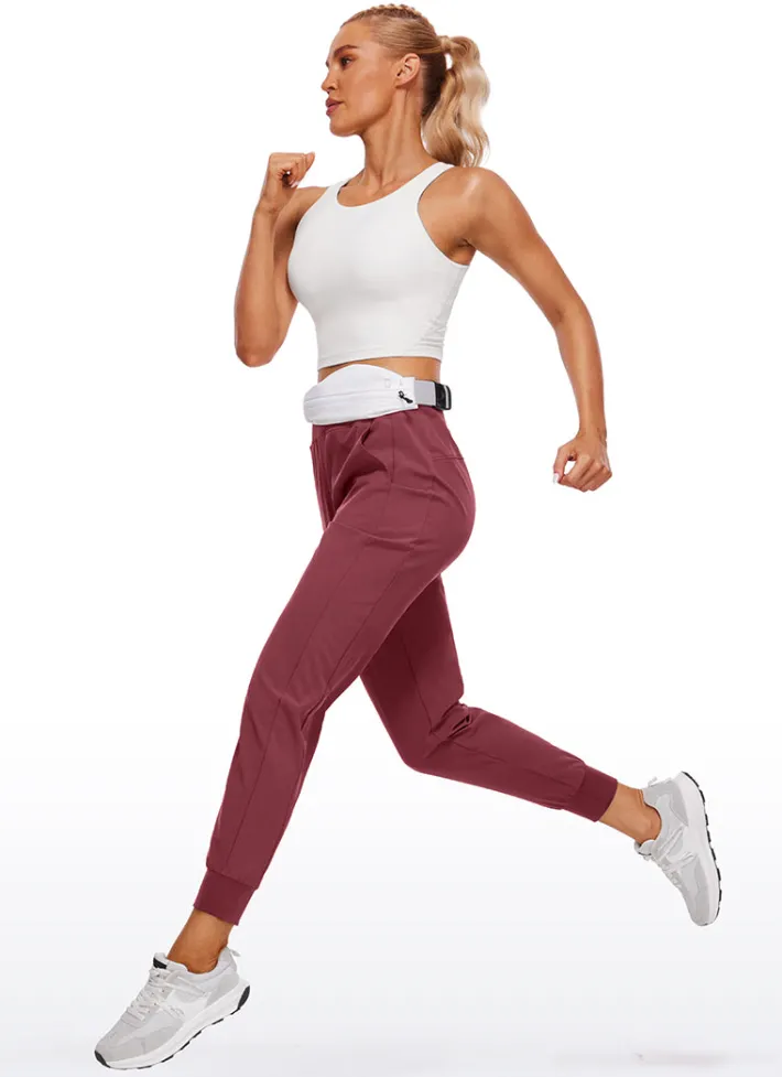 Store CRZ YOGA Feathery Fit High Rise Joggers with Pockets 27.5''